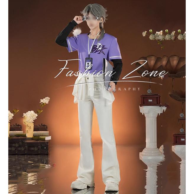 【品質良い 大好評中】IdentityV 第五人格 納棺師 イソップ・カール BLK戦隊 コスプレ衣装 ウィッグ cos ハロウィン 演出服 変装