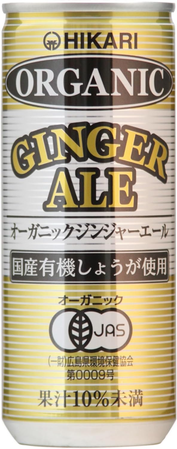 光食品 オーガニックジンジャーエール 250ml×30本