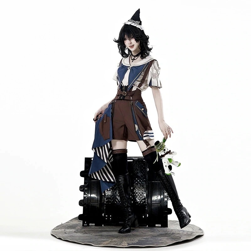 正規品デザイン奇器発明家lolita上着バックパンツ王子系ロリータセット