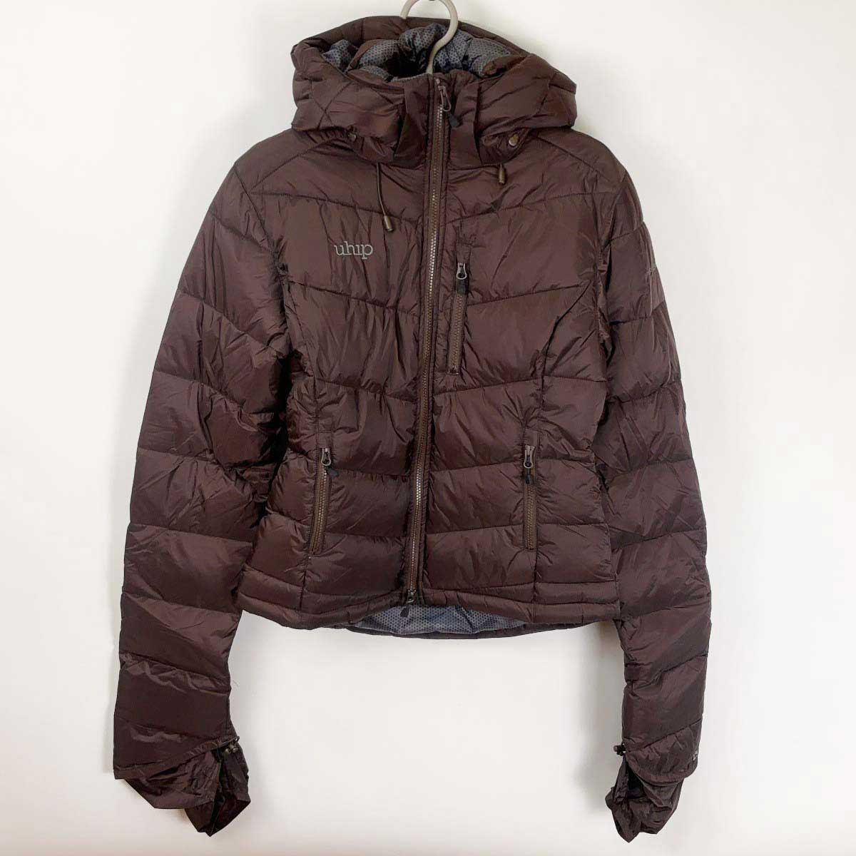 【中古・未使用品】UHIP ノルディック ジャケット 38 ブラウン レディース 乗馬 馬術