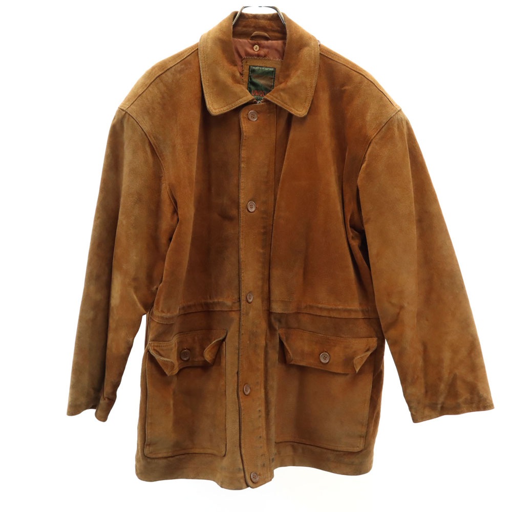 オールド スエードレザージャケット M ブラウン メンズ