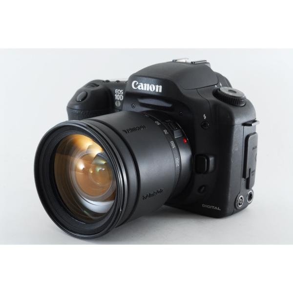 【中古】キヤノン Canon EOS 10D 高倍率レンズセット 美品 ストラップ付き