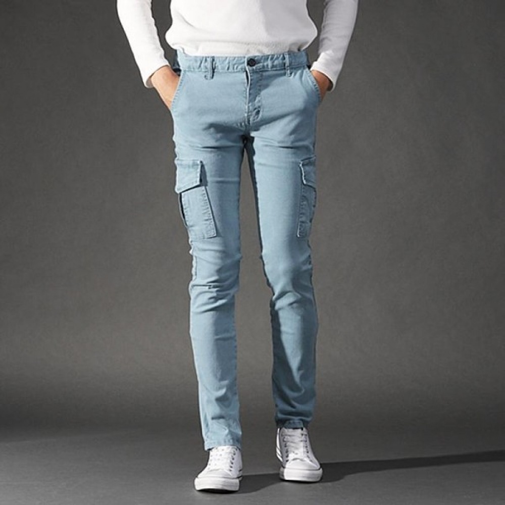 (ジュアンス) ウォッシュパステルカーゴポケットパンツ HCCP7140 6,575円