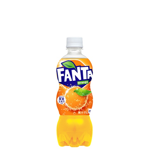 【2ケース】ファンタオレンジPET 500ml (24本入*2)