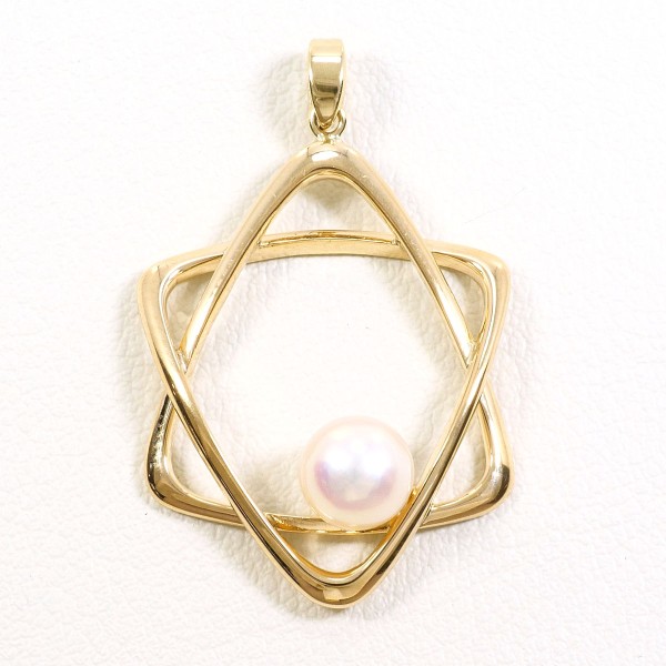 ミキモト K14YG ペンダントトップ パール(真珠) 総重量約3.1g ジュエリー 中古