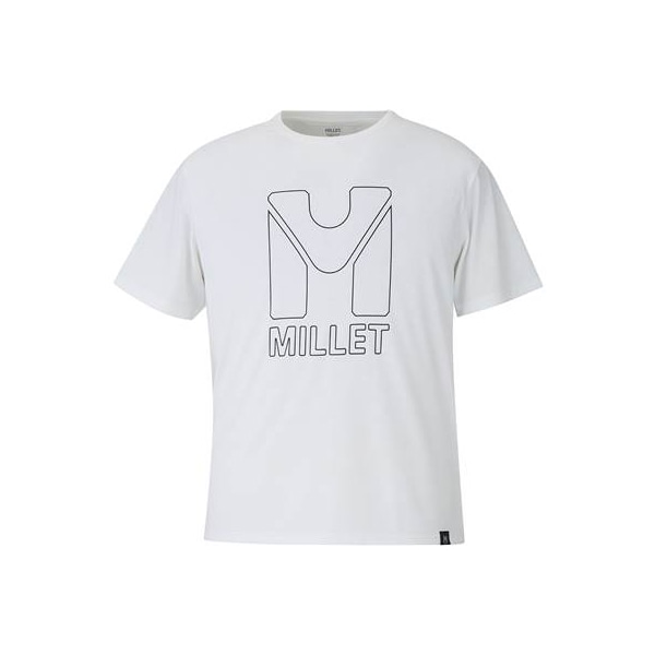 MILLET ミレー ビッグ モノロゴ ショートスリーブ Tシャツ MIV03191-N6584 ユニセックス 半袖