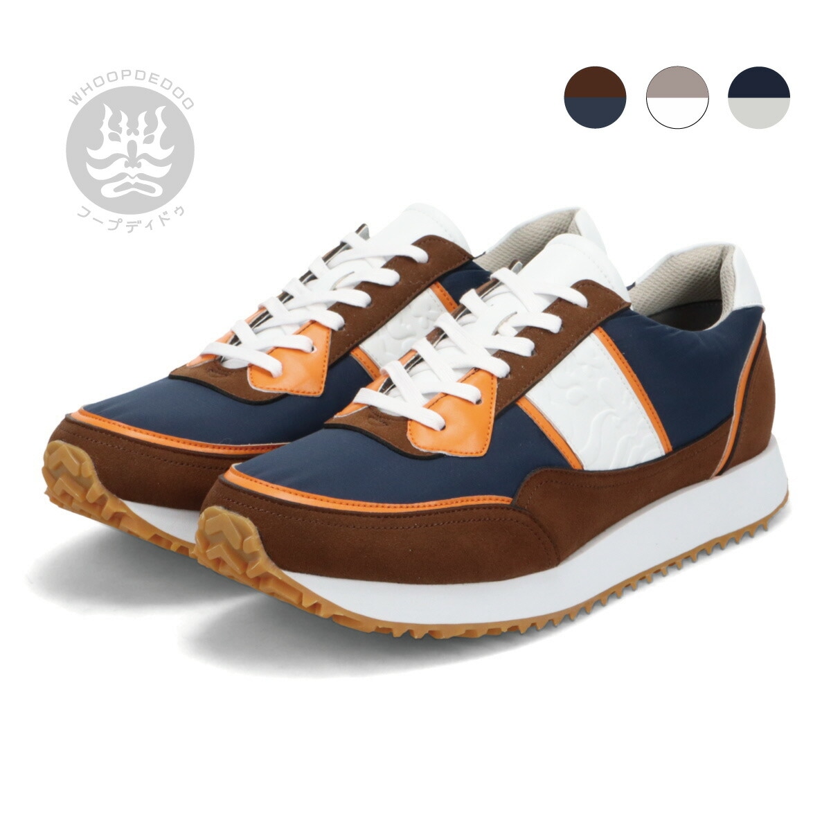 隈取ロゴスニーカー 24234608 whoop-de-doo フープディドゥ