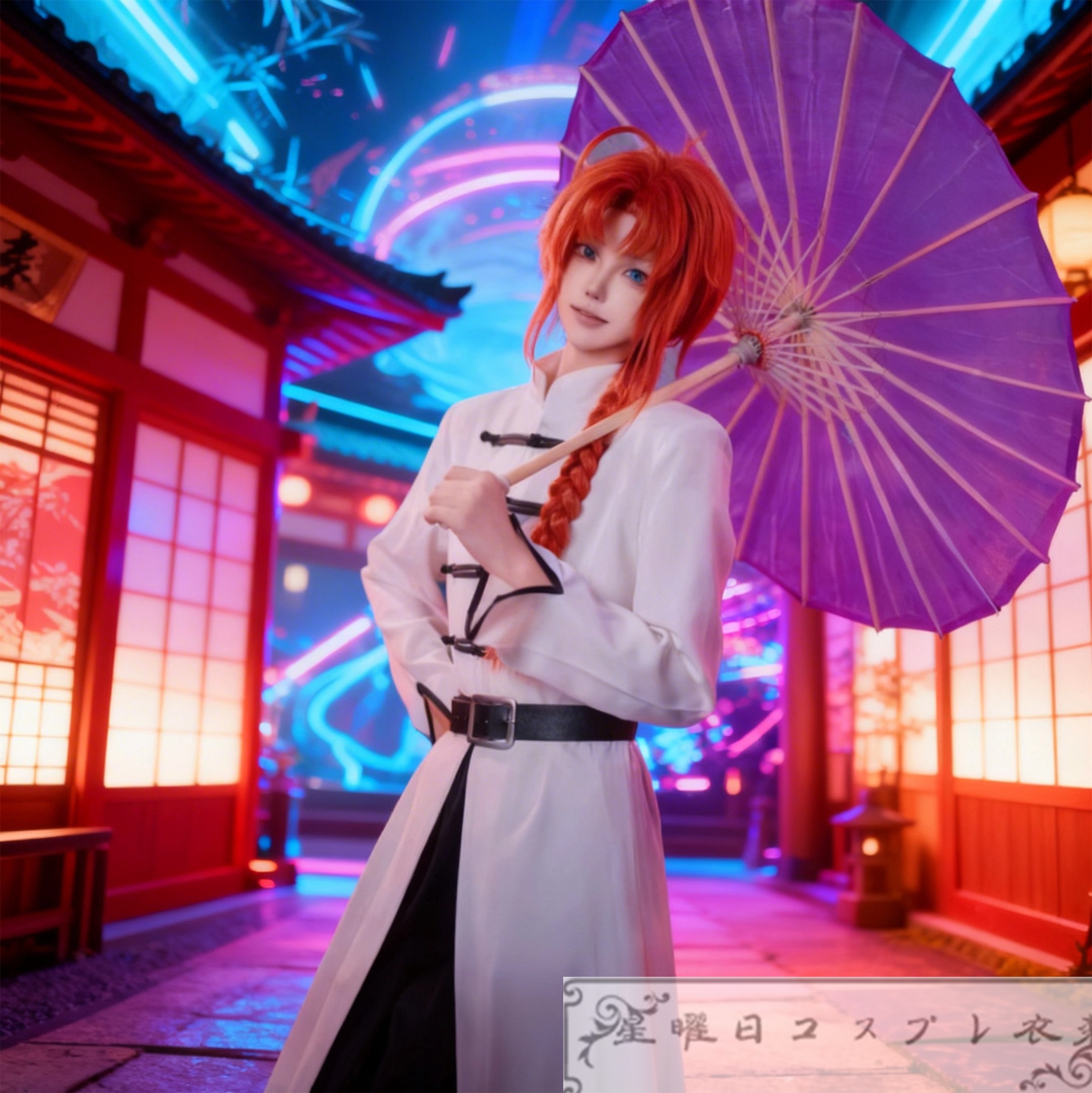 [最安値挑戦] 銀魂 神威 コスプレ衣装 コスチューム