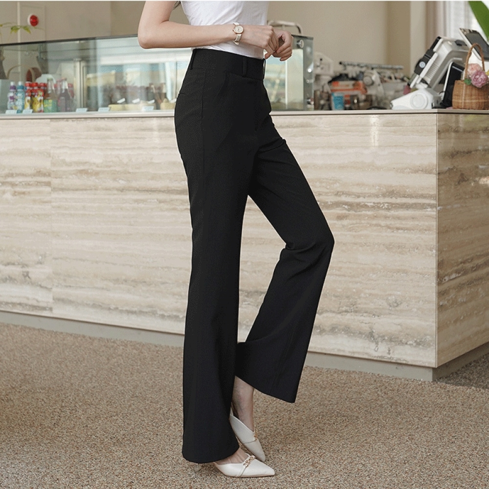 クリックアンドファニー今日のコンプリートブーツカットスラックス [SMLサイズ]