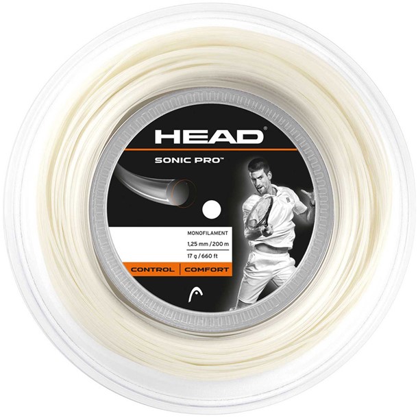 SONIC PRO 17 WT REEL 【head】ヘッド テニスコウシキ ガツト (281128-wh)