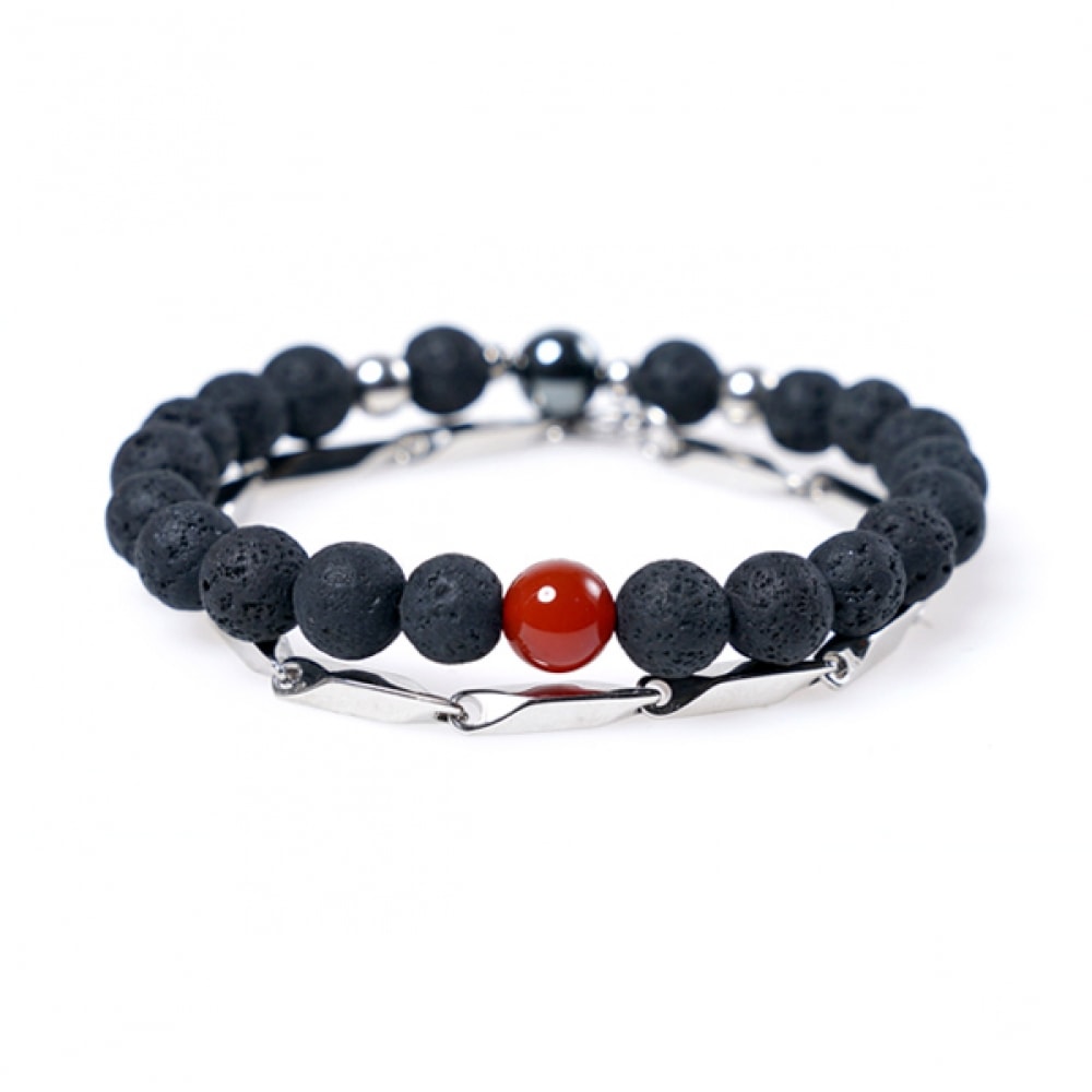 JBANS クラシックプリズム 213 レッドポイント 340 ブレスレットセット (C1801-SE048BK)