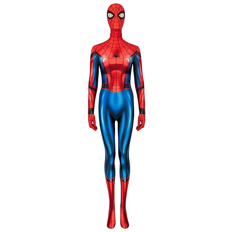 スパイダーマン:ファーフロムホーム 2019 レディース スパイダーマン タイツ ピーターパーカー