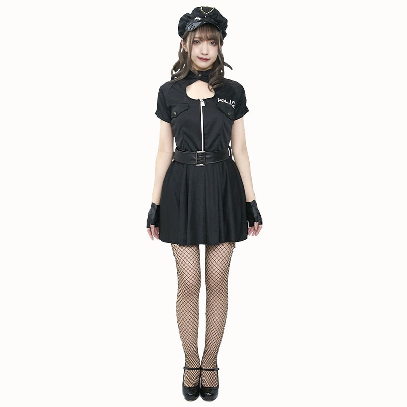 コスプレ 仮装 コスプレ ポリス CLUB QUEEN Sexy Police(セクシーポリス) 【 コスプレ 衣装 ハロウィン 仮装 コスチューム セクシー ol ポリス 警察 警察官 女性用 余