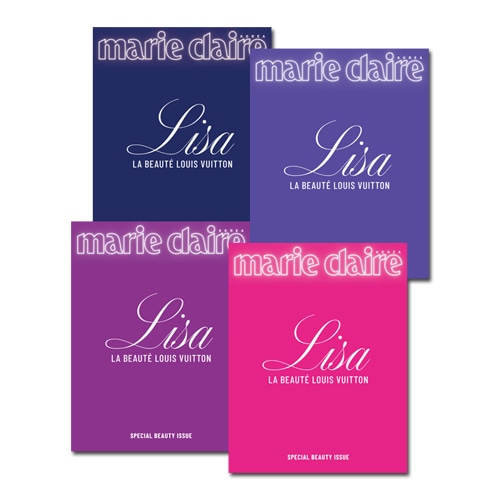 [4種セット] 韓国女性雑誌 marie claire SPECIAL BEAUTY ISSUE 2025 (BLACKPINKのリサ表紙4種セット)