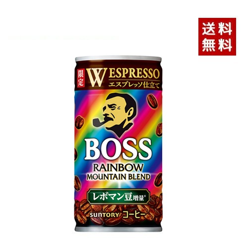 【即納】サントリーボスレインボーマウンテンＢ185ｇ缶2ケース30本入【4901777235304-sbs2】