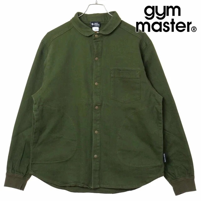 メンズ 10ozストレッチカツラギシャツJKT [G221718-47] トップス ジャケット 長袖 グリーン DPオリーブ（カツラギ） 正規取扱店