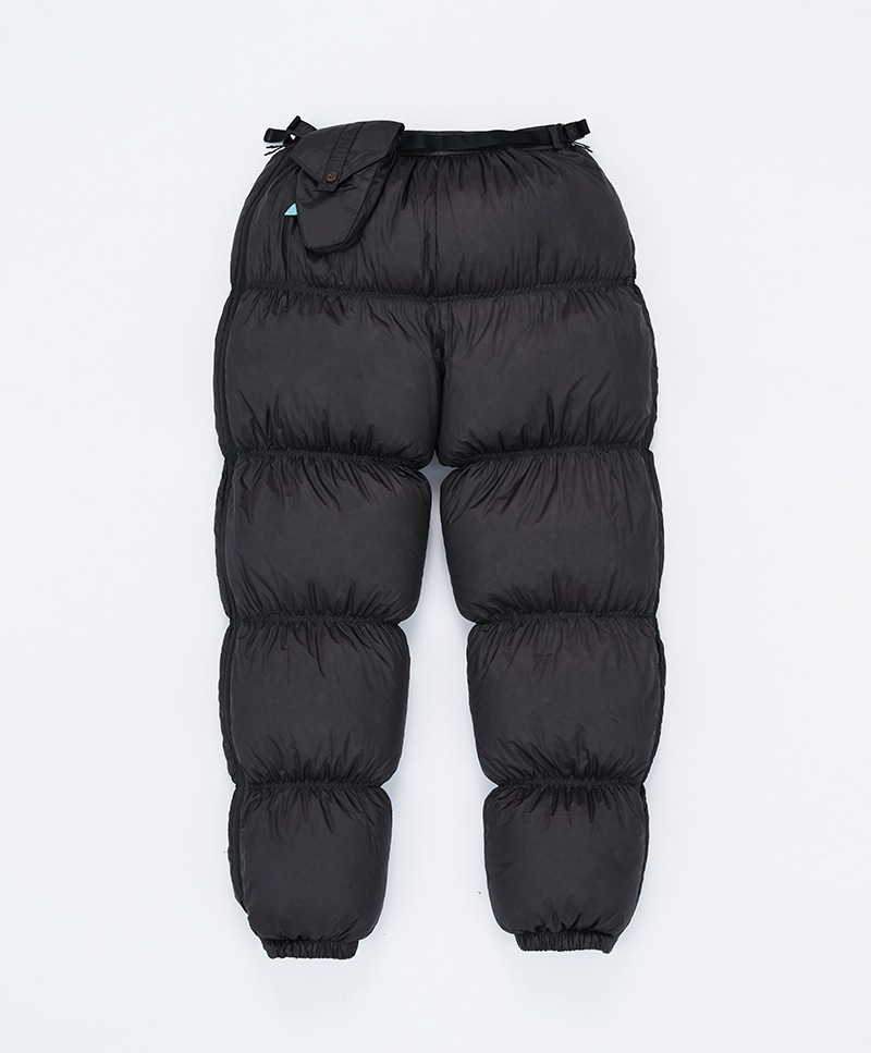 CIRRUS FULL ZIP DOWN PANTS [CHARCOAL]