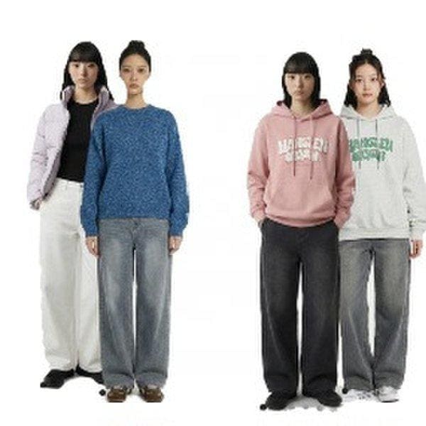 女性スパンウルトラソフトワイドデニムパンツ 10560-155-201-10AB-SH