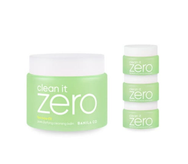 NEW クリーンイットゼロ フォアクラリファイング クレンジングバーム 180ML*2 (gift フォアバーム7ml 3個)