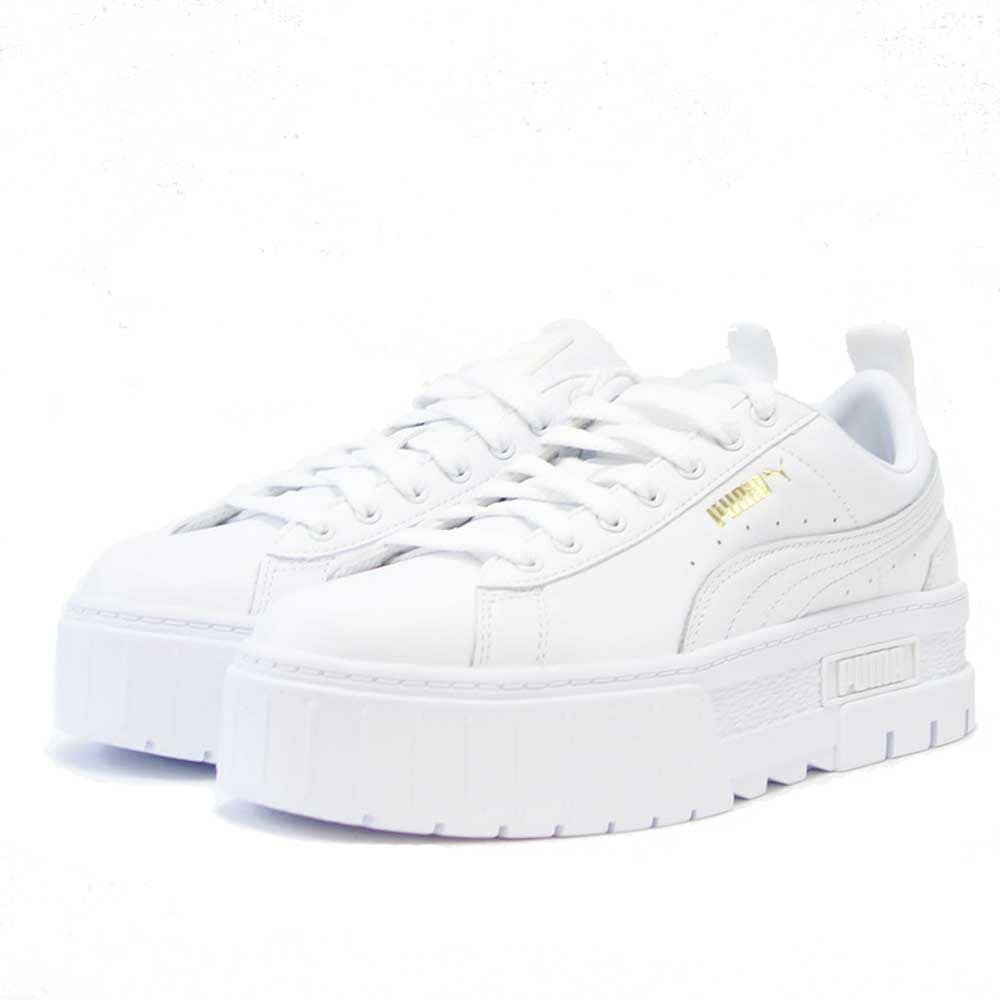 メイズ クラシック ウィメンズ 38420901 ホワイト （レディース）スムースレザー 厚底 ローカット シューズ