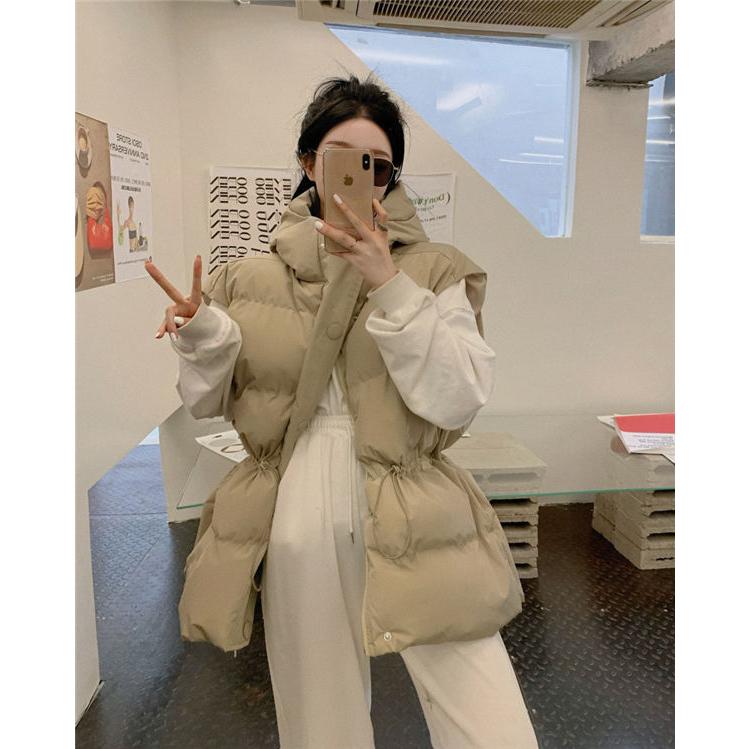 人気沸騰新柄追加 中綿ベスト レディース 前開き 綿 暖かい かわいい カジュアル ジャケット コート 中綿 アウター シンプル カジュアル 保温性