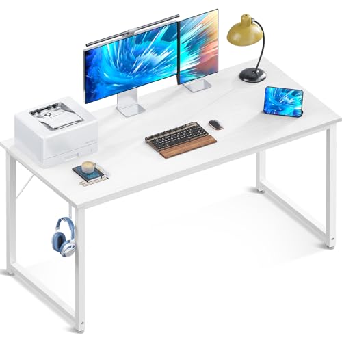 シンプル おしゃれ ゲーミングデスク PCデスク フック付き 組立簡単 テーブル 幅137cm