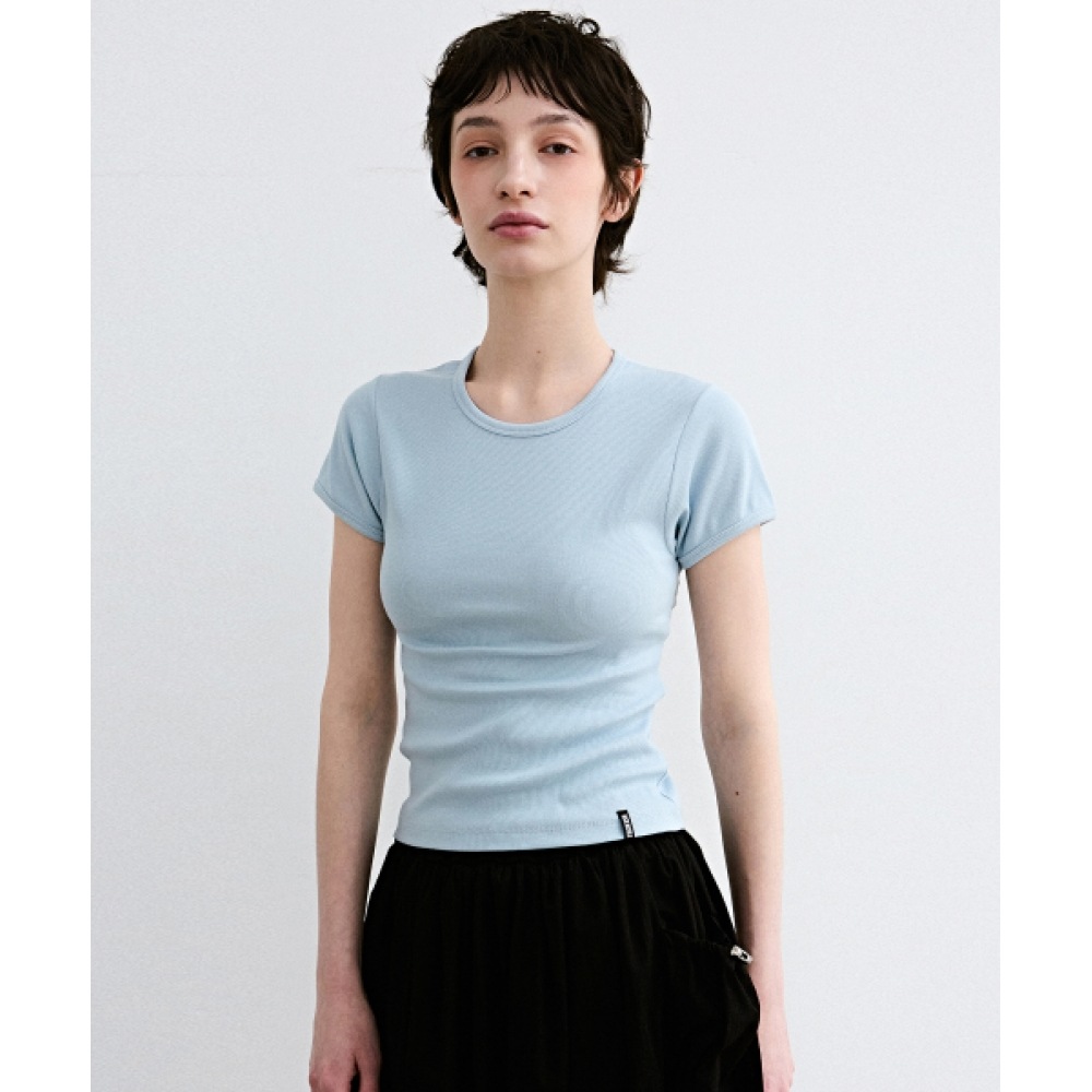 ニック&ニコールニコールベーシックスリムトップ_SORA