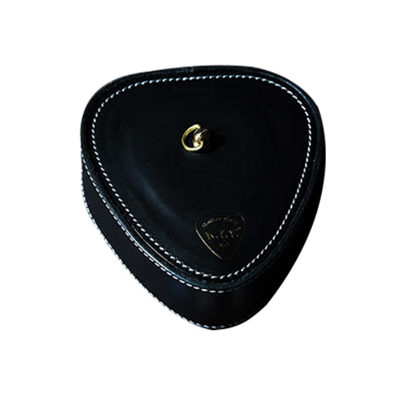 Knight T.Y.シリーズ ギターピックケース GPB-1312 オブシディアンブラック レザー製