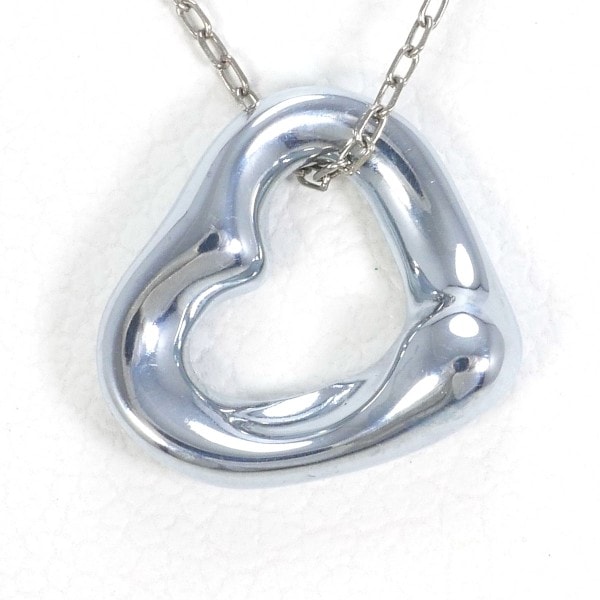 K10 10金 WG ホワイトゴールド ブルーメッキ ネックレス 約40cm ジュエリー 中古 8,880円