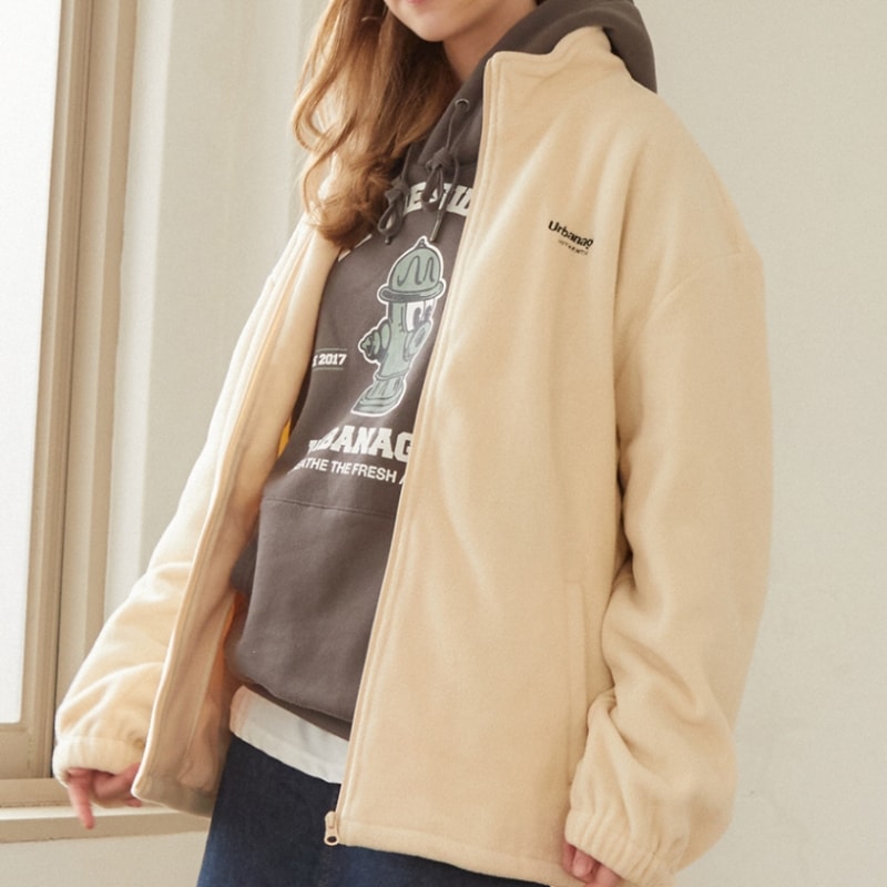 URBANAGE [2パック] アーバンオーセンティックフリースジャケット (2色)