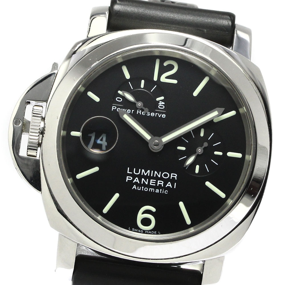 パネライ PANERAI PAM00123 ルミノール パワーリザーブ レフトハンド 自動巻き メンズ _770739【中古】