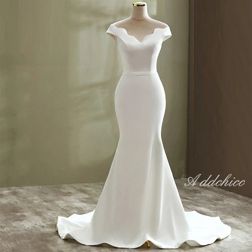 ウェディングドレス マーメイドドレス ロングドレス パーティードレス 花嫁ドレス マーメイドライン イブニングドレス 二次会 謝恩会 結婚式 花嫁 披露宴 コンサート 大きいサイズ 前撮り 海外挙式