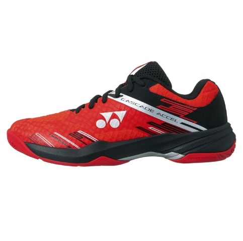 YONEX　バドミントンシューズ　パワークッション　カスケードアクセル　SHBCA1　レッド/ブラック