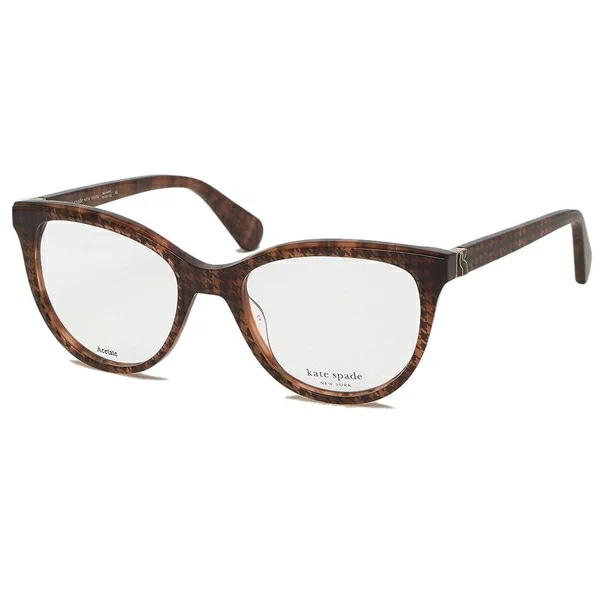 メガネフレーム 眼鏡フレーム グローバルフィット ブラウン レディース KATE SPADE KS MANDEE Y1J