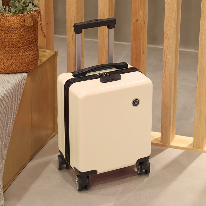 20x30x40 スプリング航空搭乗ケース 14インチ 小型スーツケース 学生用 小型軽量 旅行用トロリー パスワードボックス