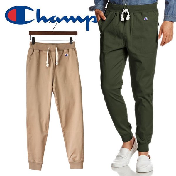 贅沢品 チャンピオン Champion ジョガーパンツ ストレッチ ベージュ カーキ ボトムス ズボン 長ズボン ロングパンツ パンツ その他  サイズ:Ｌ - qualitygb.do