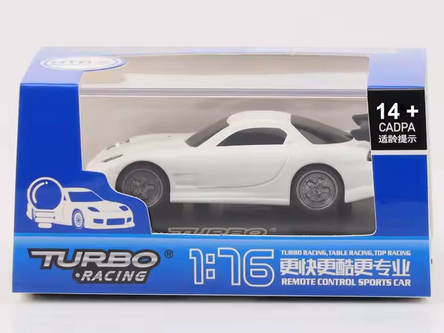 TURBO RACING 【再生産】1/76 C71 ホワイト オンロードカー プロポレス【C71WS】 ラジコン H C71WS C71 ホワイト プロポレス