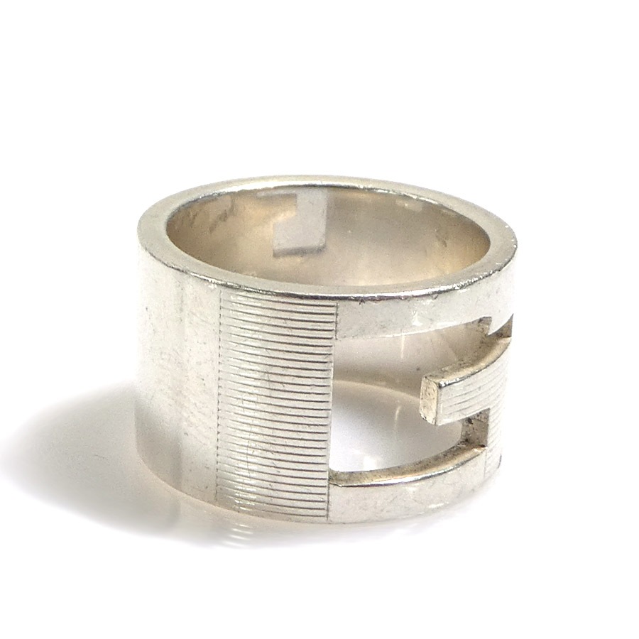 グッチ GUCCI リング・指輪 Gロゴ シルバー925 シルバー レディース 10号 e59568a