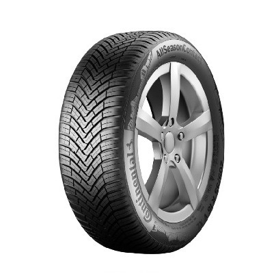 バルブ無料 24年製 AllSeasonContact 215/70R16 100H 16インチ 夏 冬 通年雪道 長持ち 輸入車 タイヤ1本 [営業日午前着金で即出荷][取付店へ直送可]