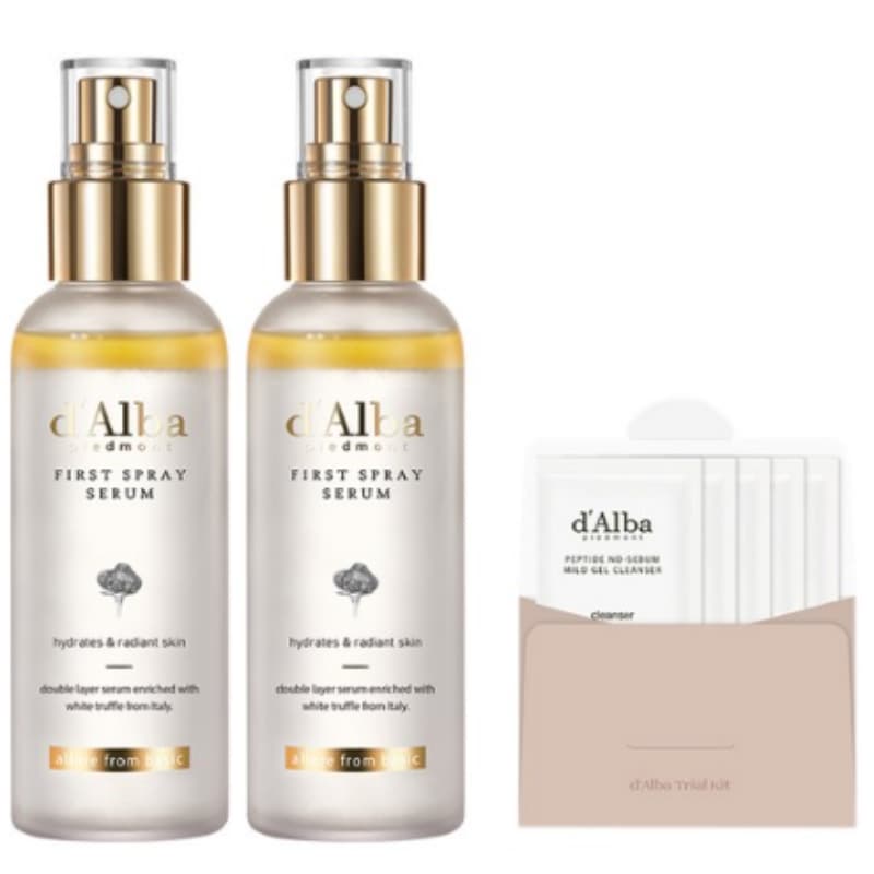 ホワイトトリュフファーストスプレー セラム 100ml 2本 + 弱酸性ジェルクレンザー 15m 5,250円