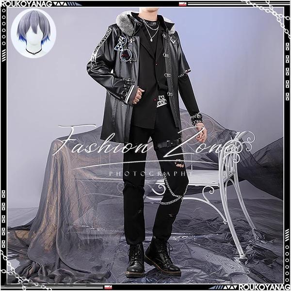 人気新作N0.1バーチャル YouTuber Vtuber 小柳ロウ 1周 コスプレ衣装 ウィッグ cosplay ハロウィン 演出服 変装