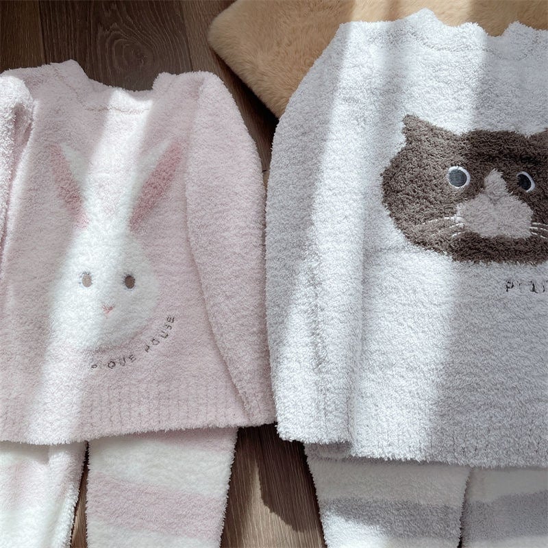 220秋冬 女の子 韓国ベビー服 女の子 女の子キッズ服 子ども服 女の子 韓国子供服 キッズ パジャマ 子供 パジャマ キッズ セットアップ 部屋着 セットアップ ルームウェア 厚手暖かい 冬季