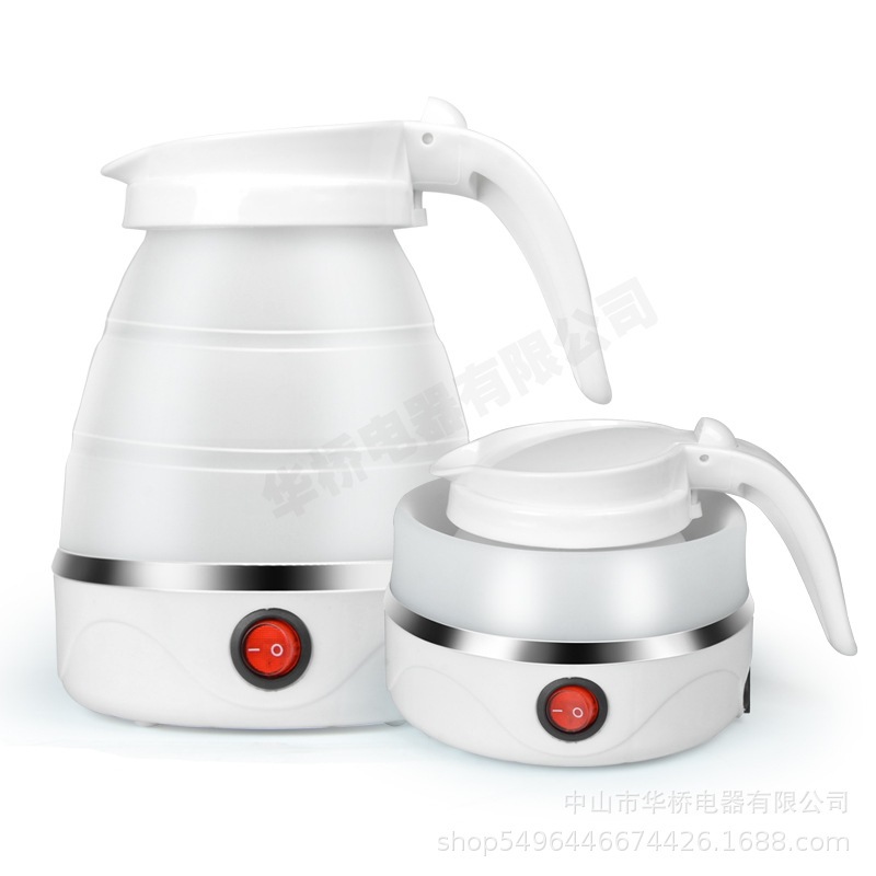 アウトドア旅行折りたたみ水筒シリカゲル電気ケトル携帯用湯沸かし水筒ミニ小型家庭用湯沸かし水筒プレゼント