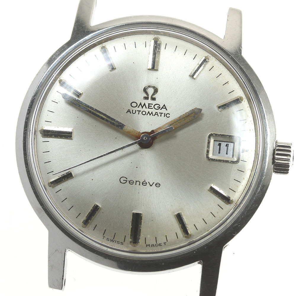 ジャンク オメガ OMEGA 166.070 ジュネーブ デイト Cal.565 自動巻き メンズ _843319【中古】