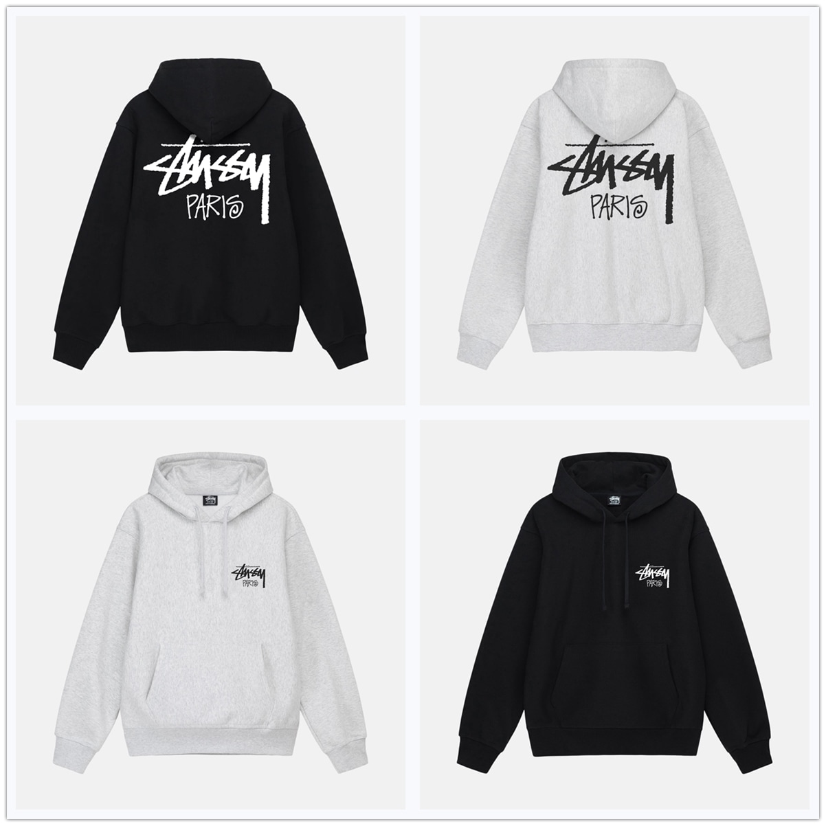 ステューシー STUSSY PARIS HOOD パーカー フード フーディ トップス ジップパーカー 3923806 [並行輸入品] 10,530円