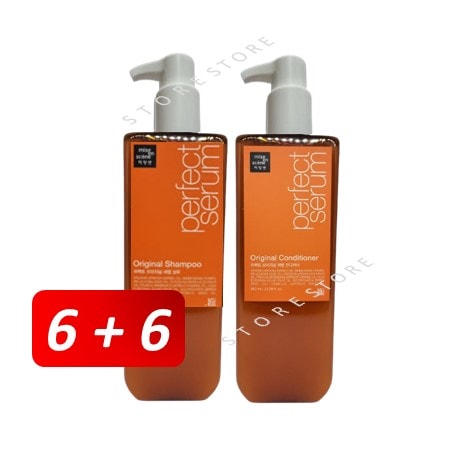 [6+6]パーフェクトセラムオリジナルシャンプー, 680ml + コンディショナー, 680ml