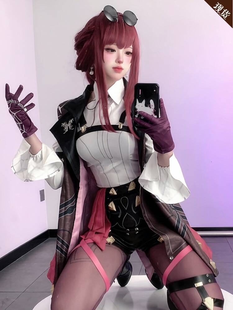 崩壊インパクト3 ドーム鉄道カフカ カフカ ウィッグ ゲーム 女性用コスチューム