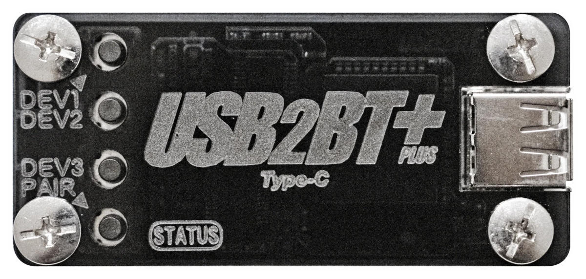 ビット・トレード・ワン USB HIDデバイス用 Bluetooth変換アダプタ USB2BT PLUS [USB-Cモデル] ADU2B02PC