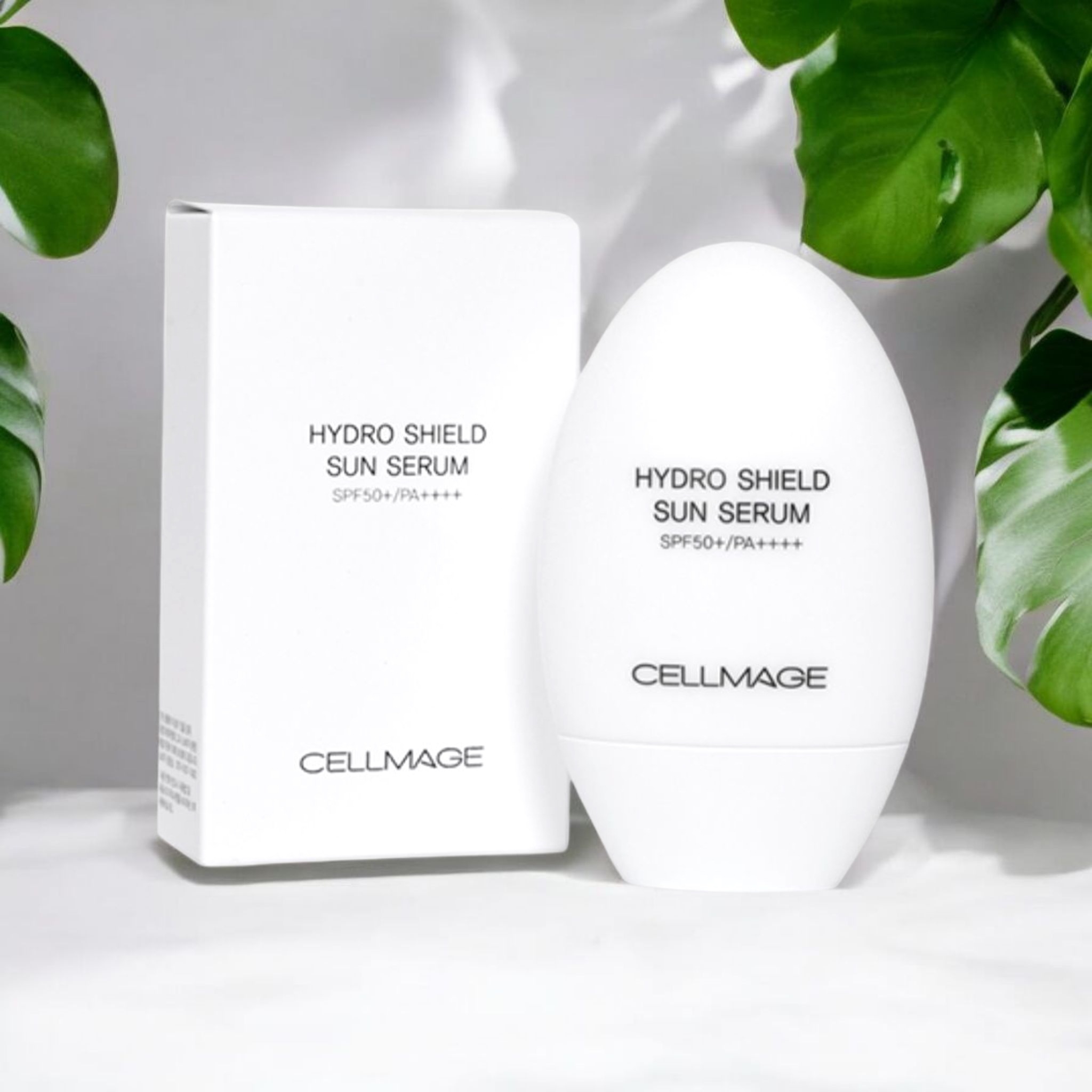 CELLMAGE HYDRO SHIELD SUN SERUM SPA50+/PA++++, 敏感肌がおすすめ