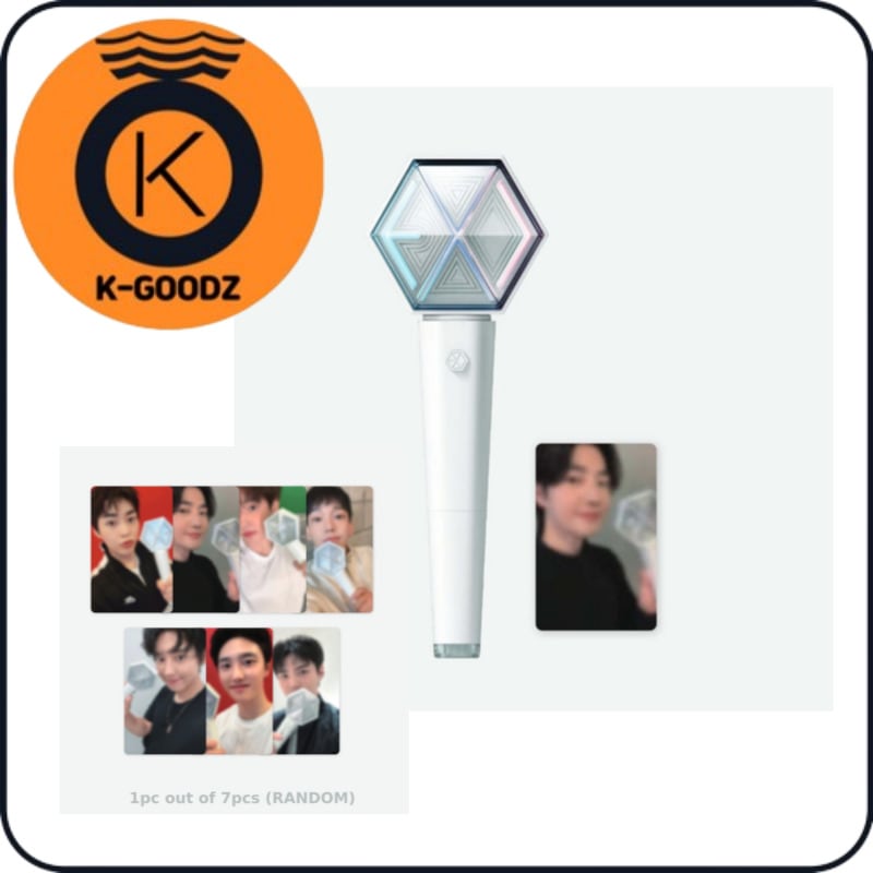 [即日出荷] EXO OFFICIAL FANLIGHT / 未公開フォトカード贈呈